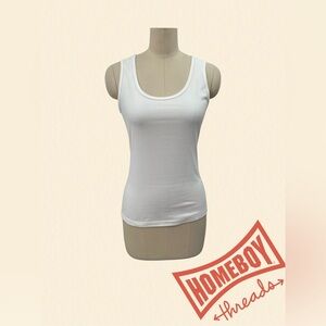 Woweny Women’s white thermal tank top